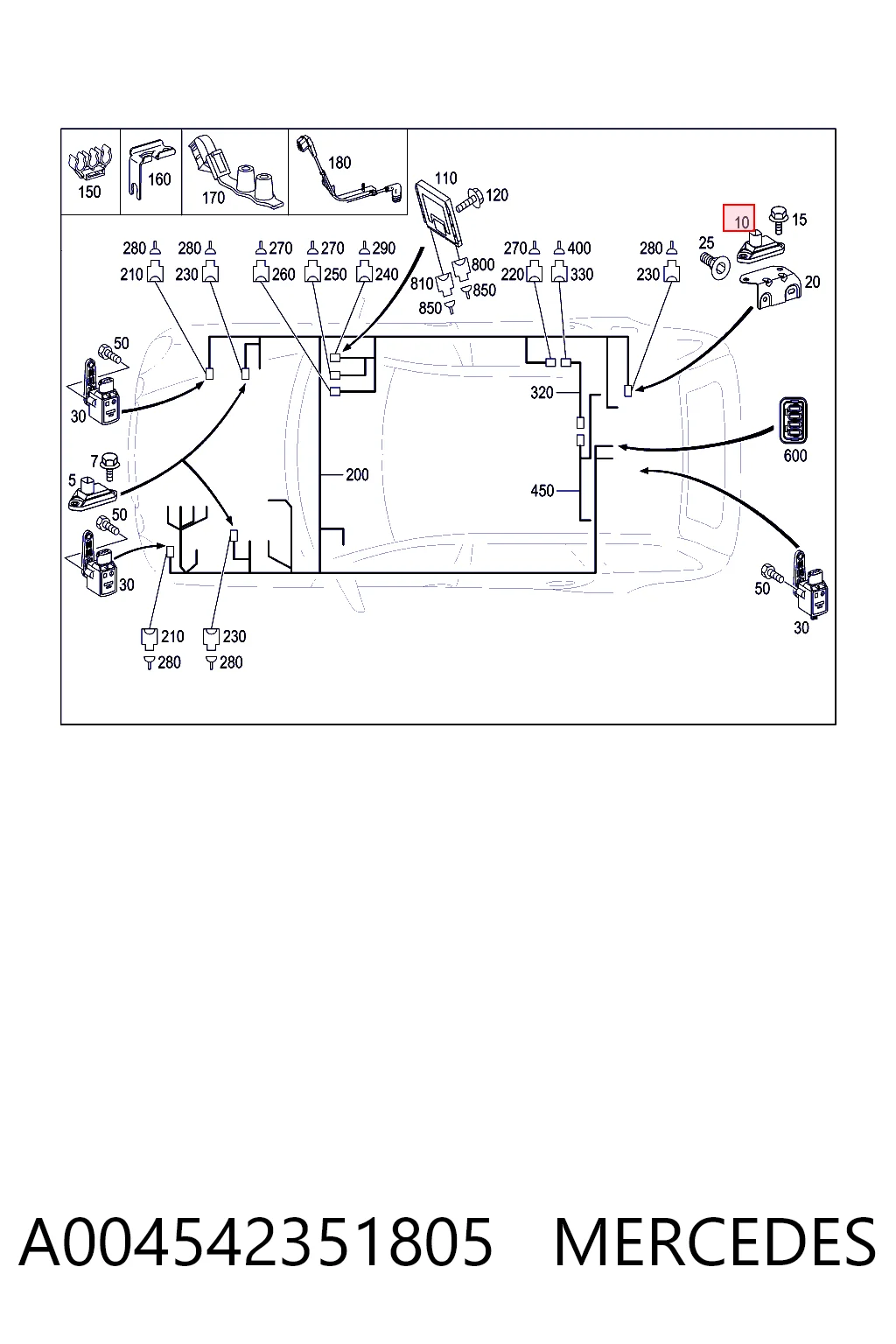 A004542351805 Mercedes