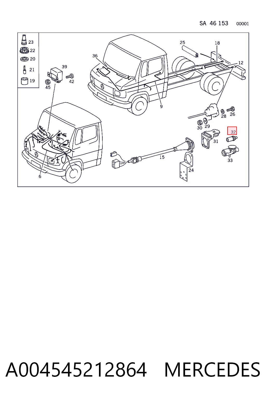 A004545212864 Mercedes