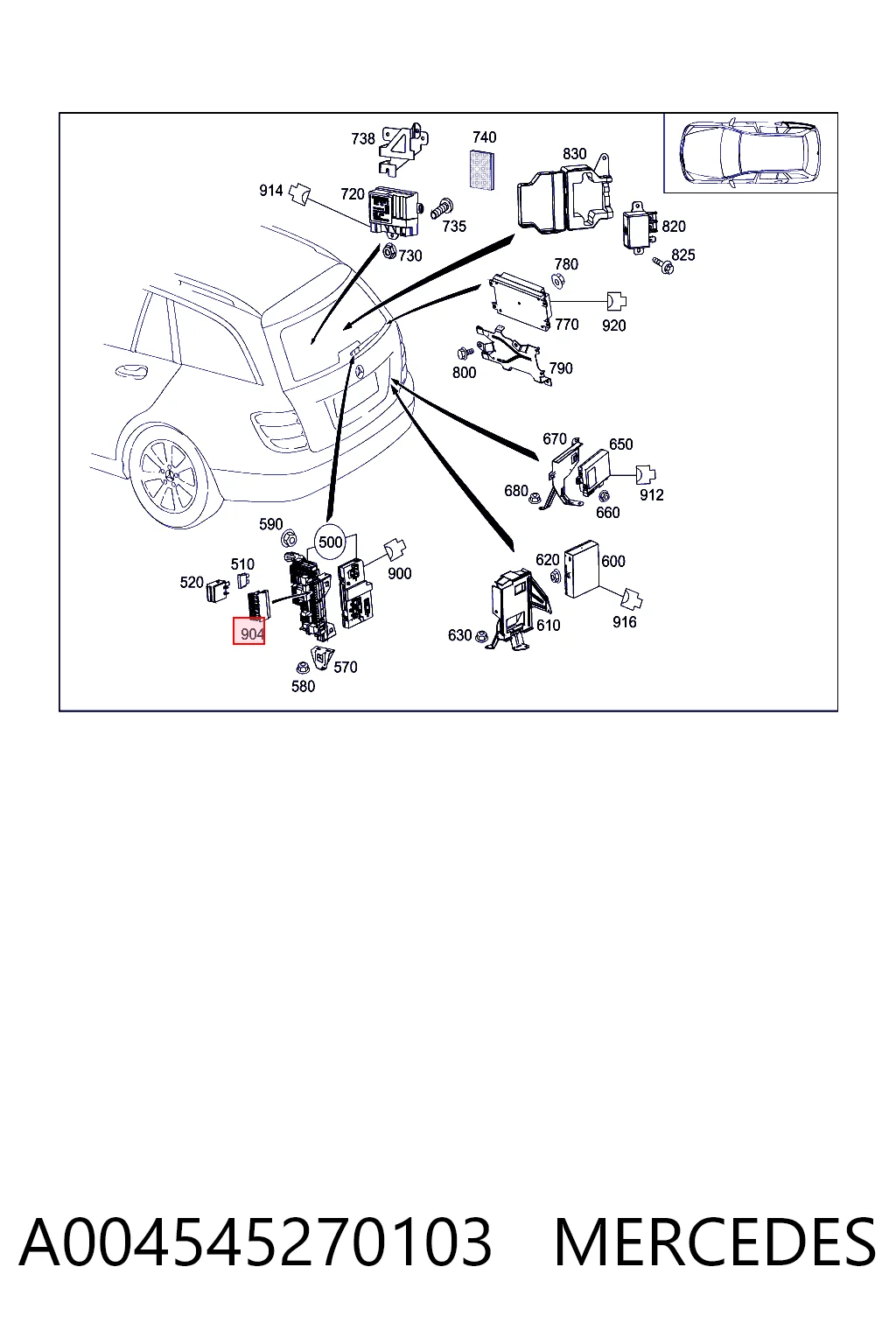 A004545270103 Mercedes