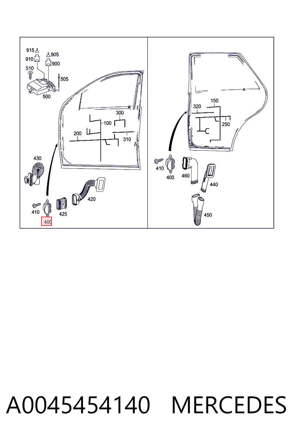 A0045454140 Mercedes