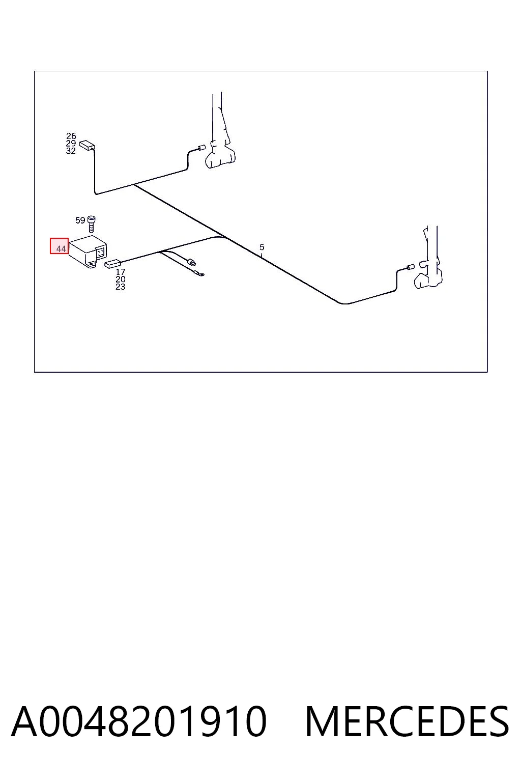 A0048201910 Mercedes