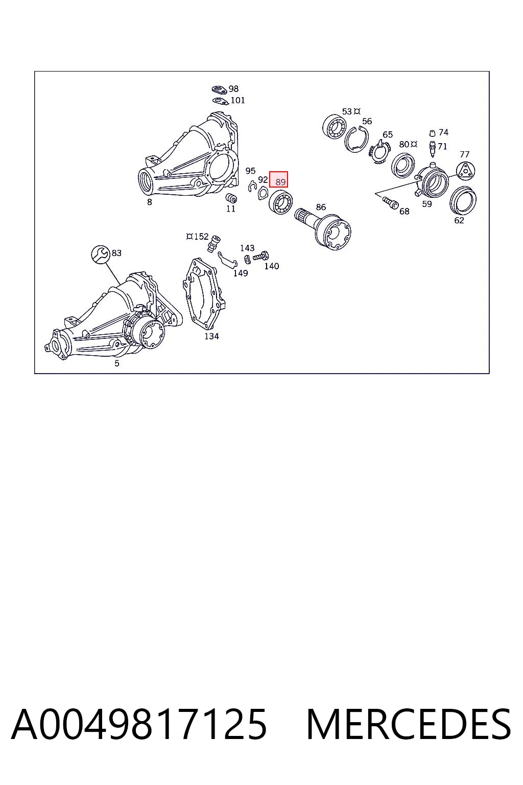 A0049817125 Mercedes