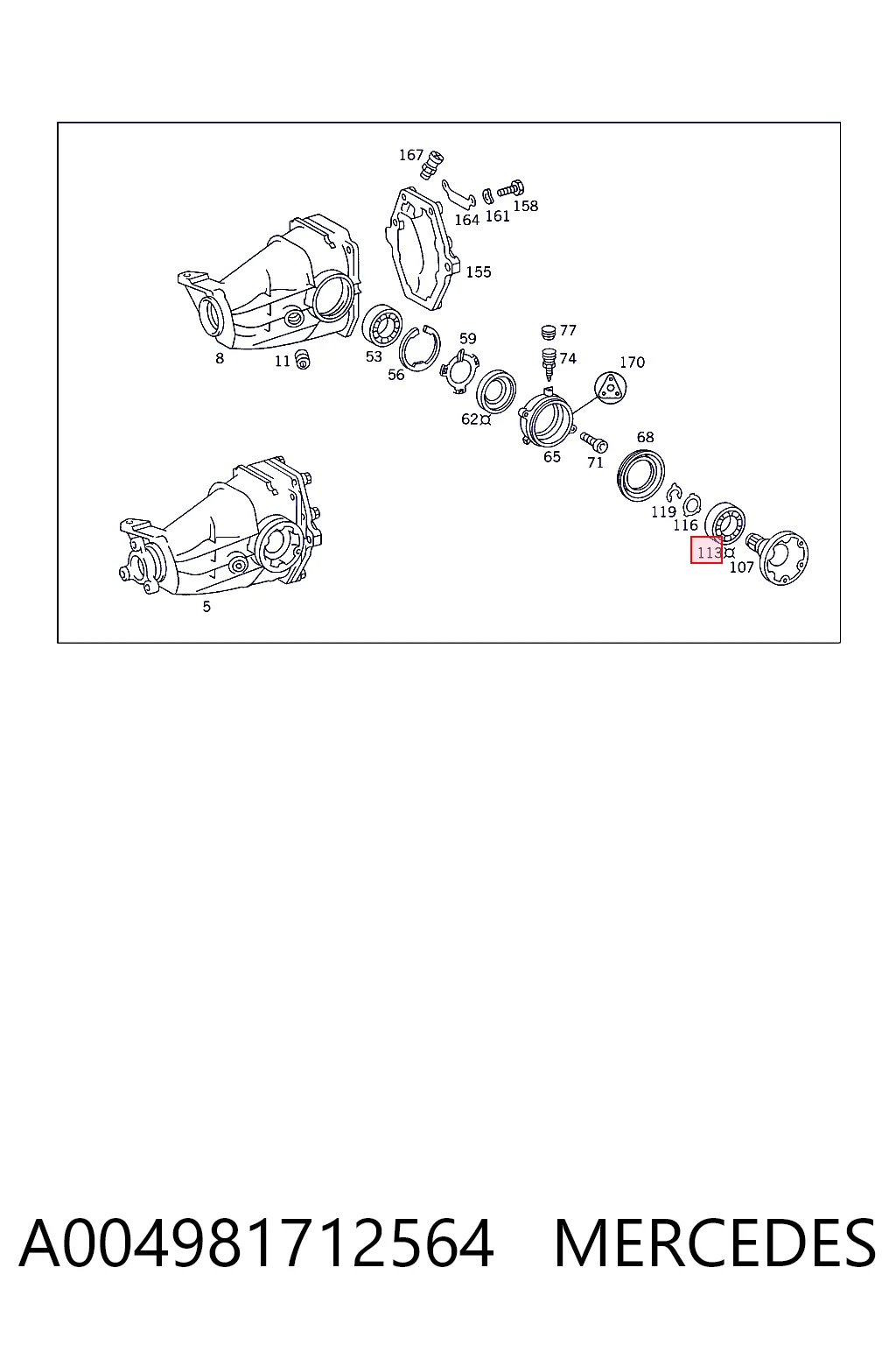 A004981712564 Mercedes