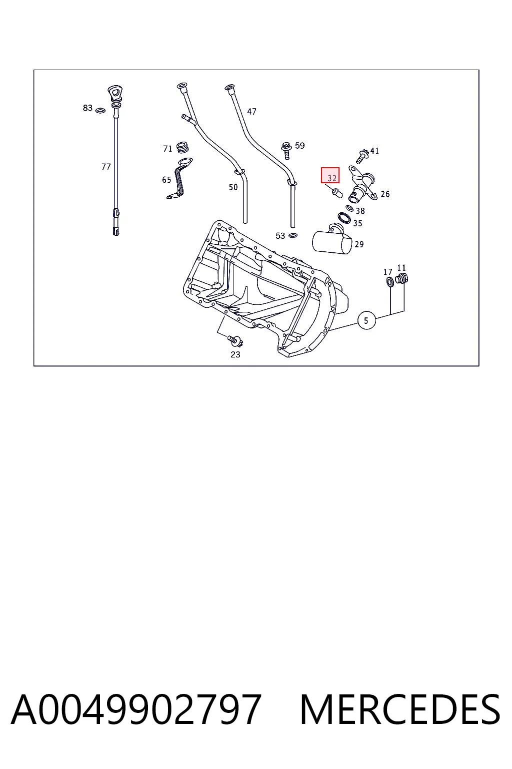 A0049902797 Mercedes