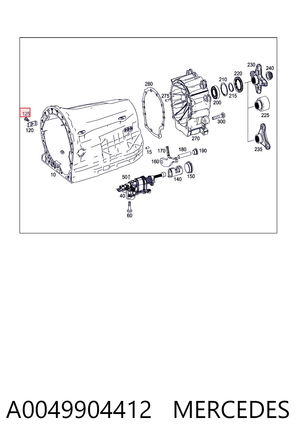 A0049904412 Mercedes