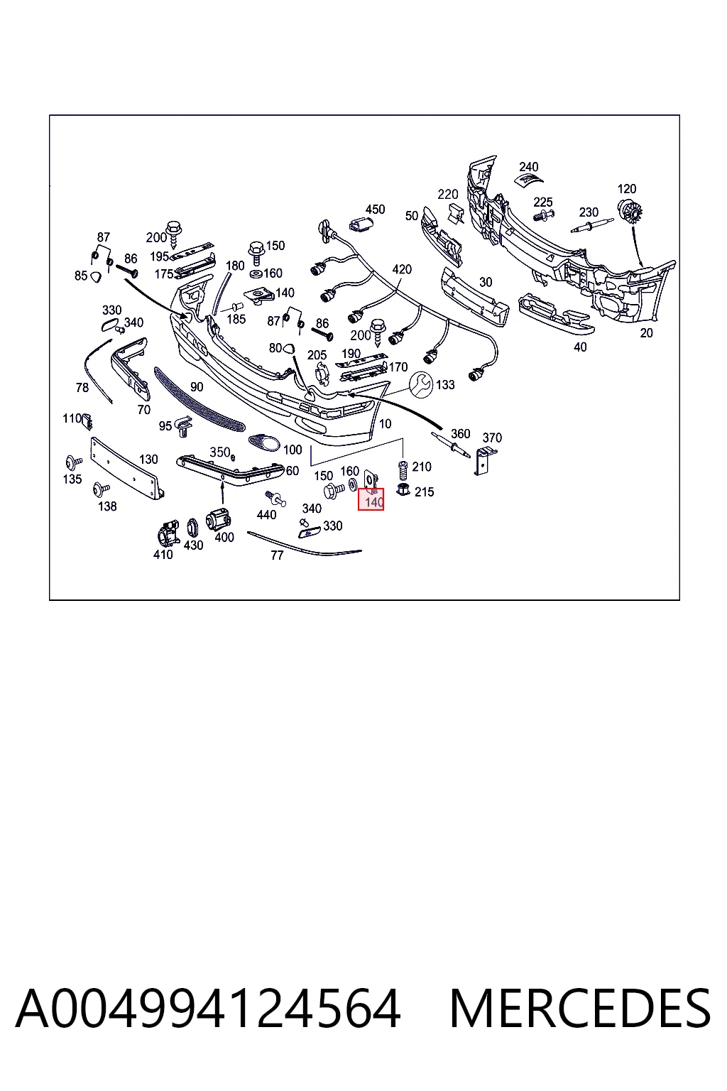 A004994124564 Mercedes