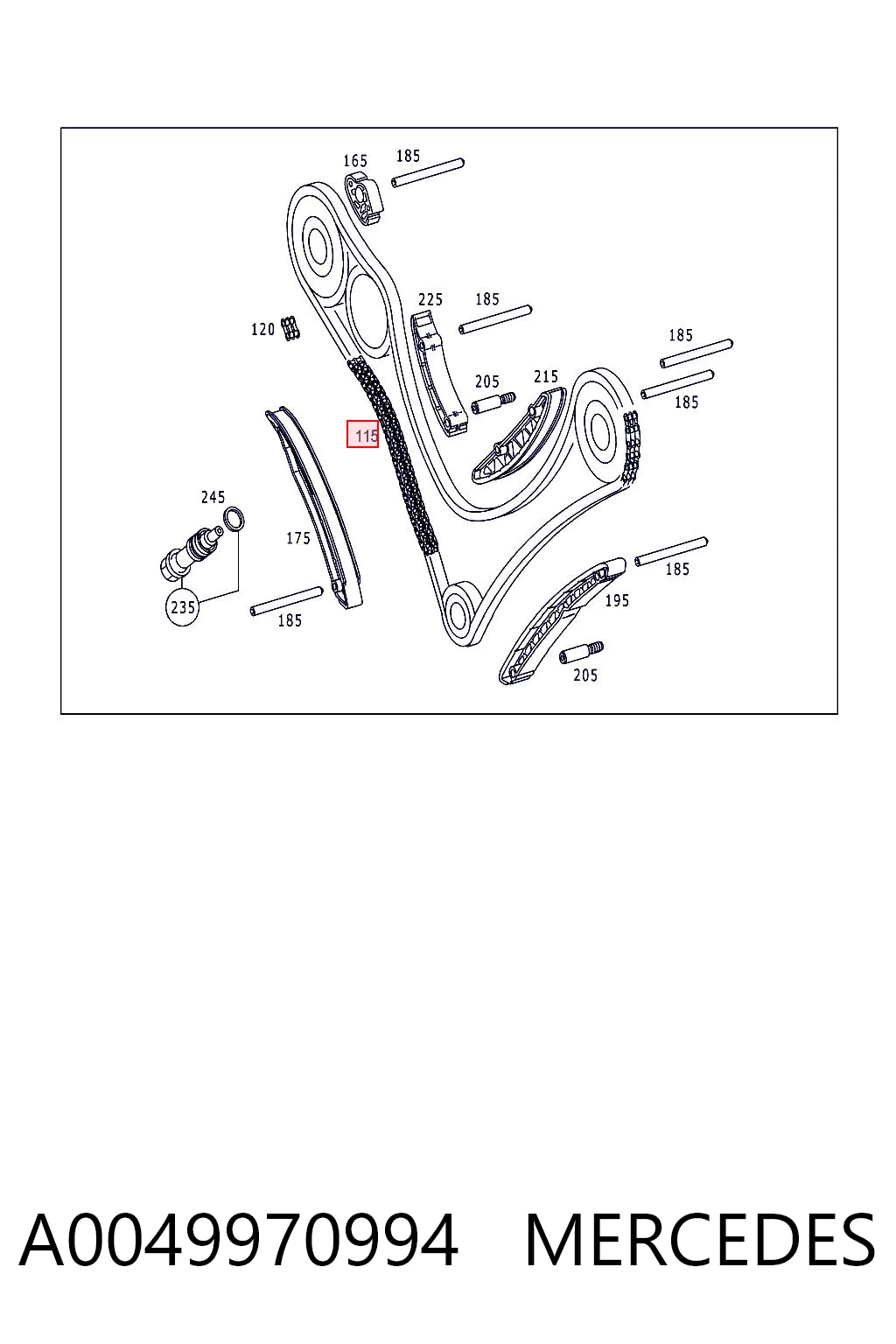 A0049970994 Mercedes