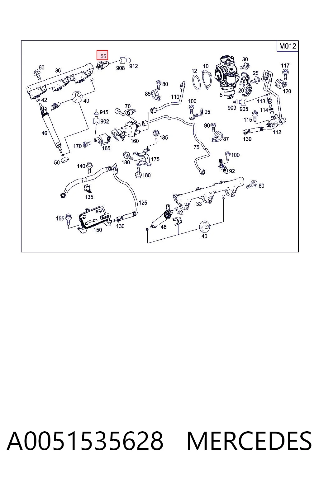 A0051535628 Mercedes