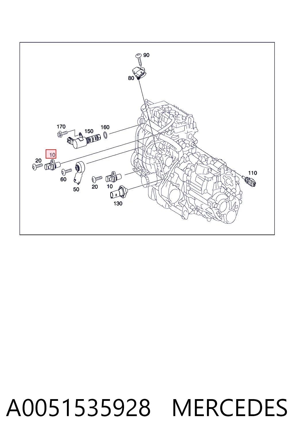 A0051535928 Mercedes