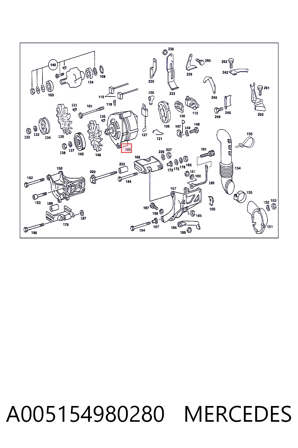 A005154980280 Mercedes