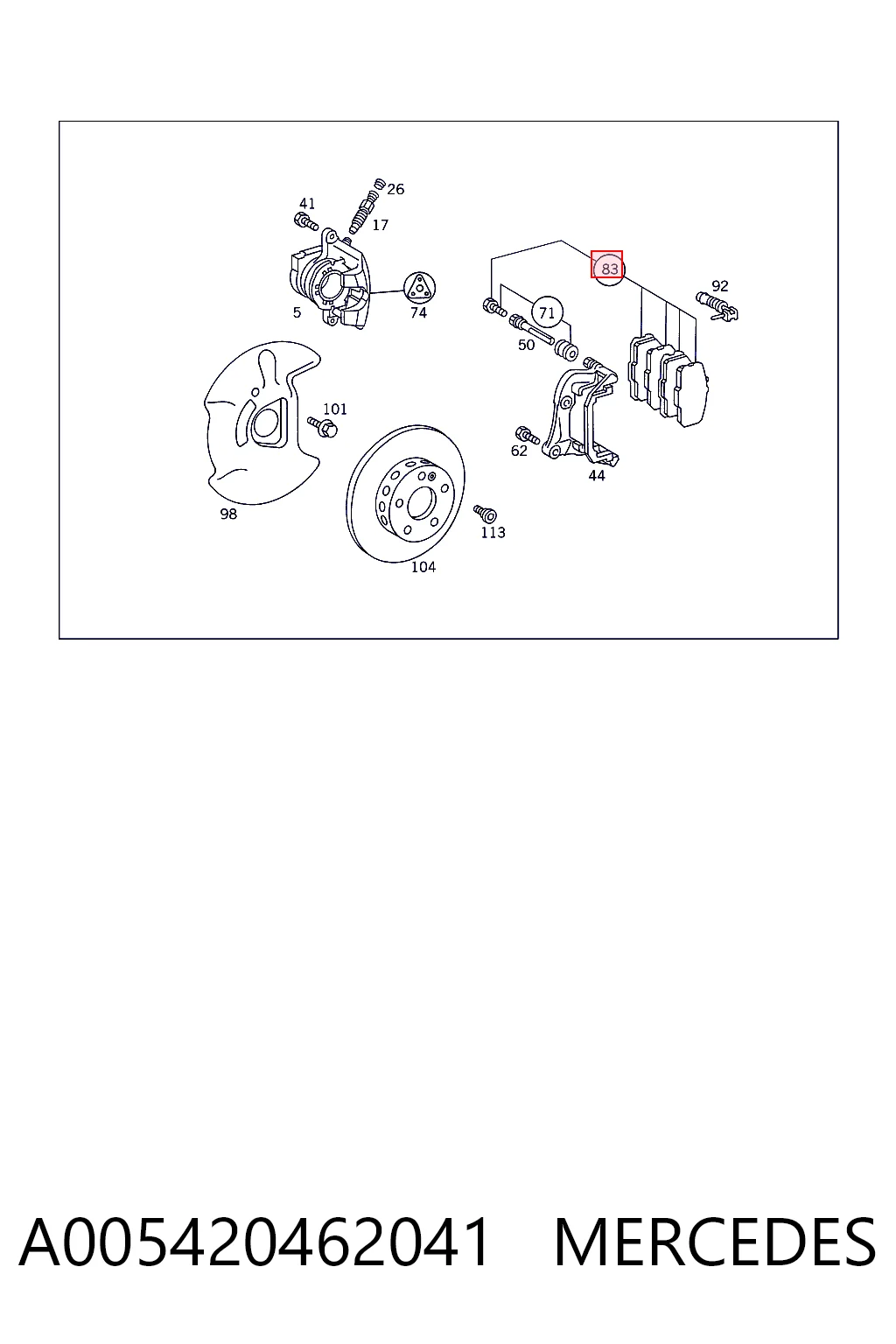 A005420462041 Mercedes