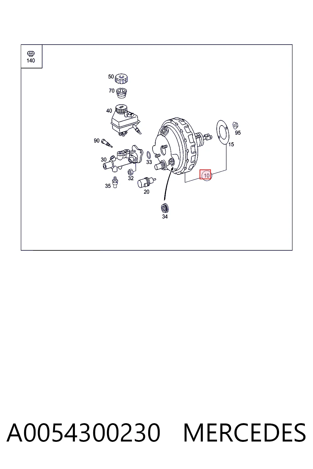 Comprar Servofreno Mercedes C  S203