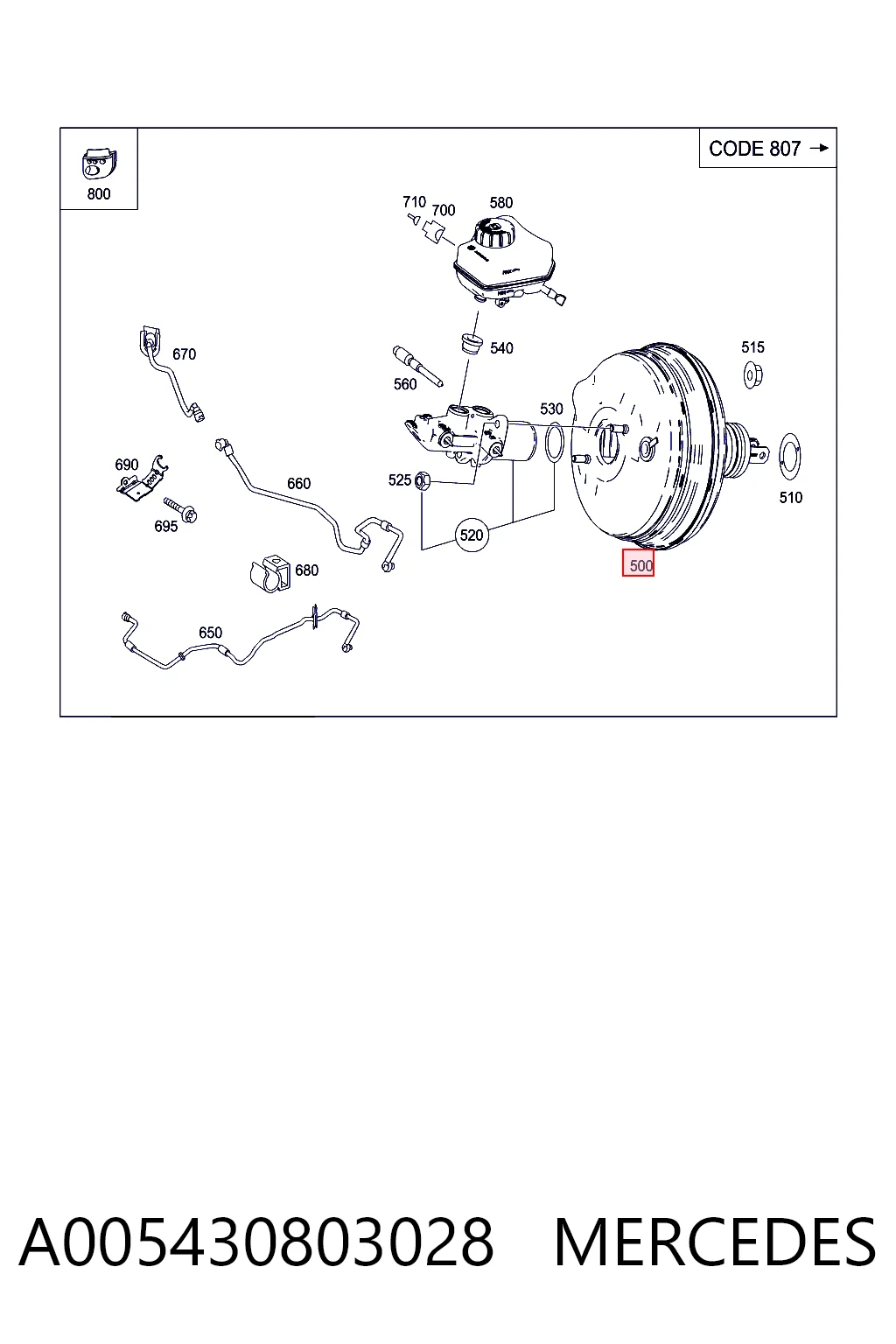 A005430803028 Mercedes