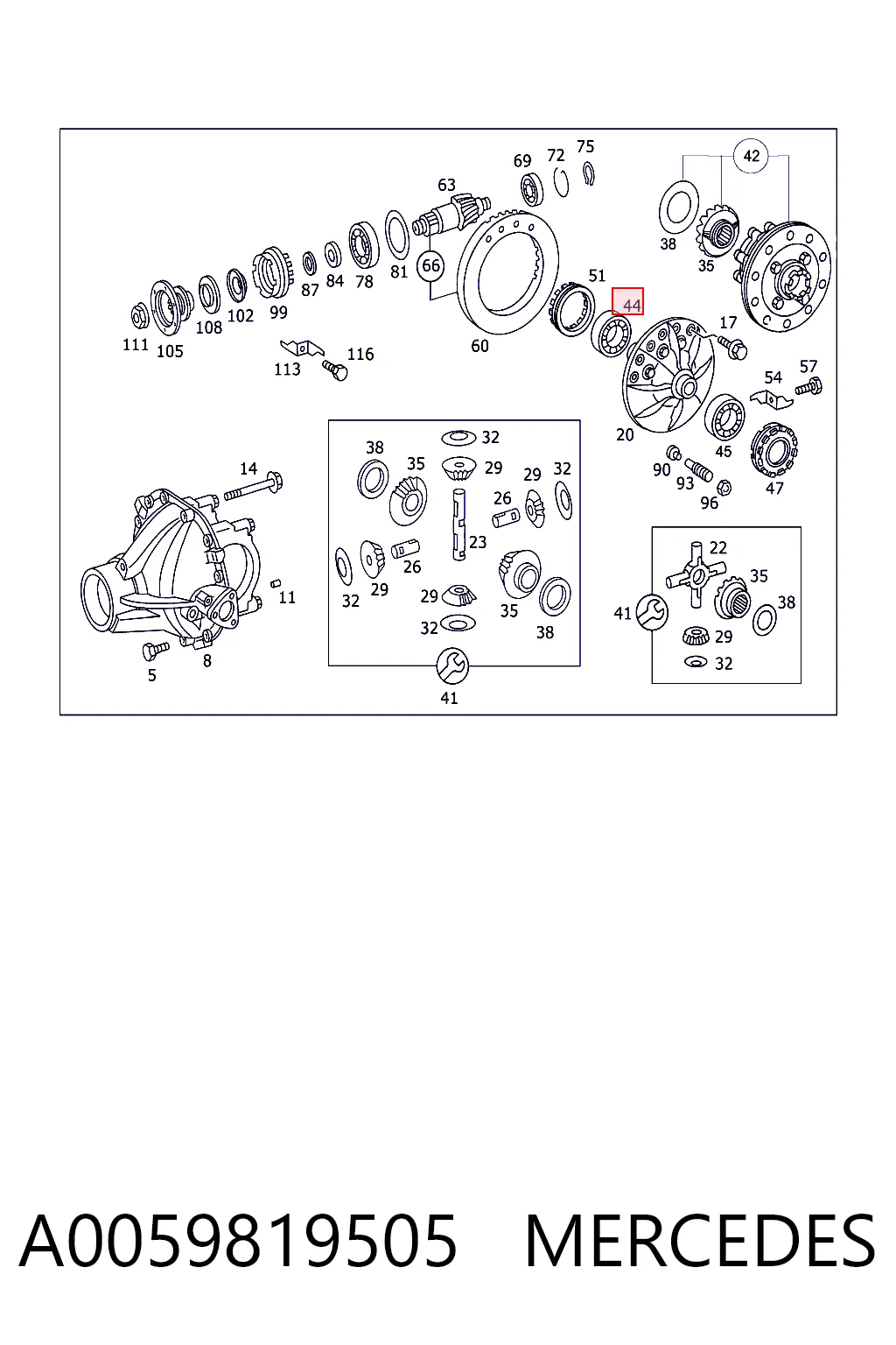 A0059819505 Mercedes