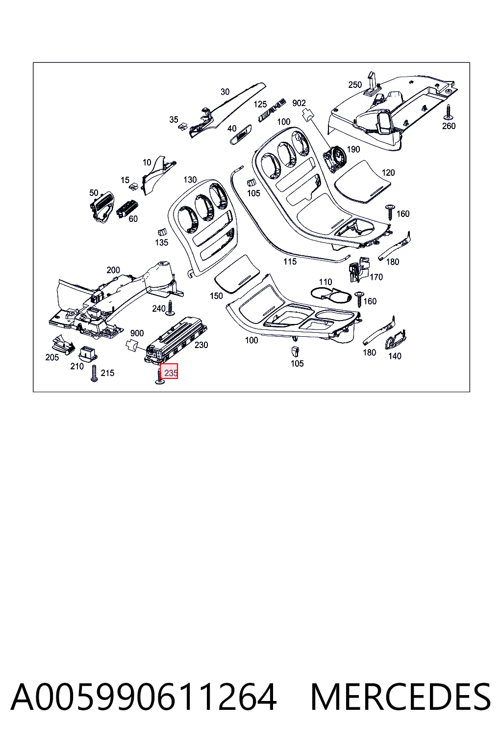 A005990611264 Mercedes