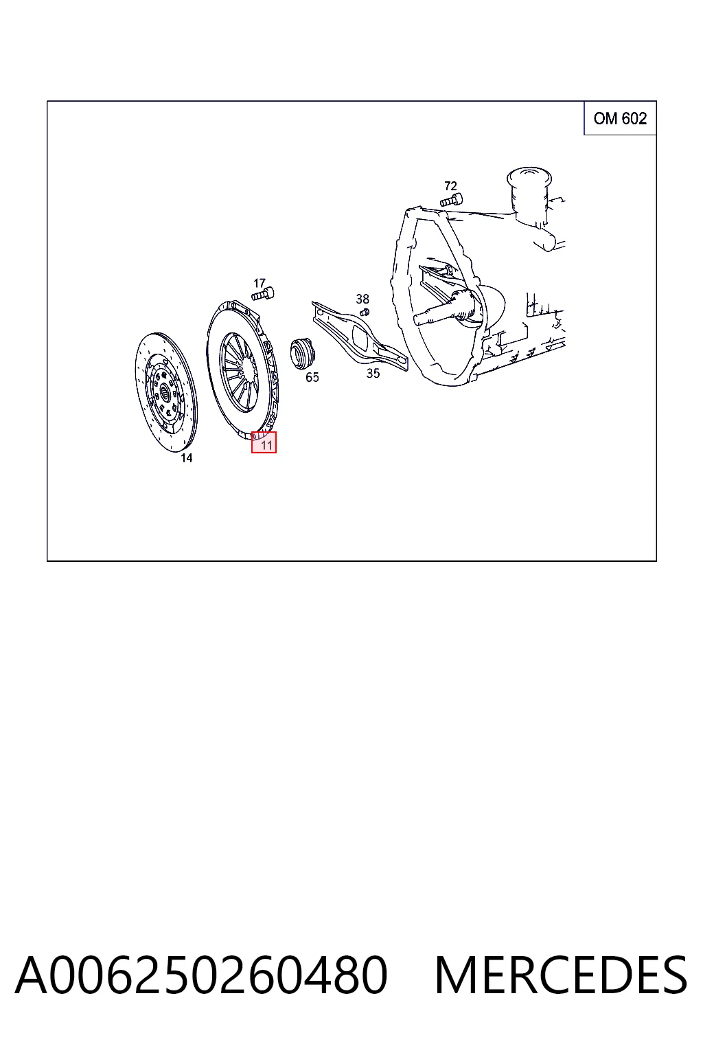 A006250260480 Mercedes