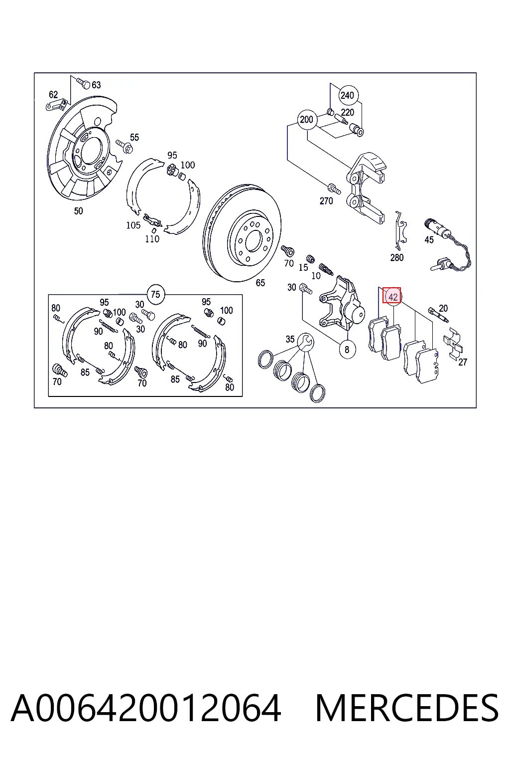 A006420012064 Mercedes