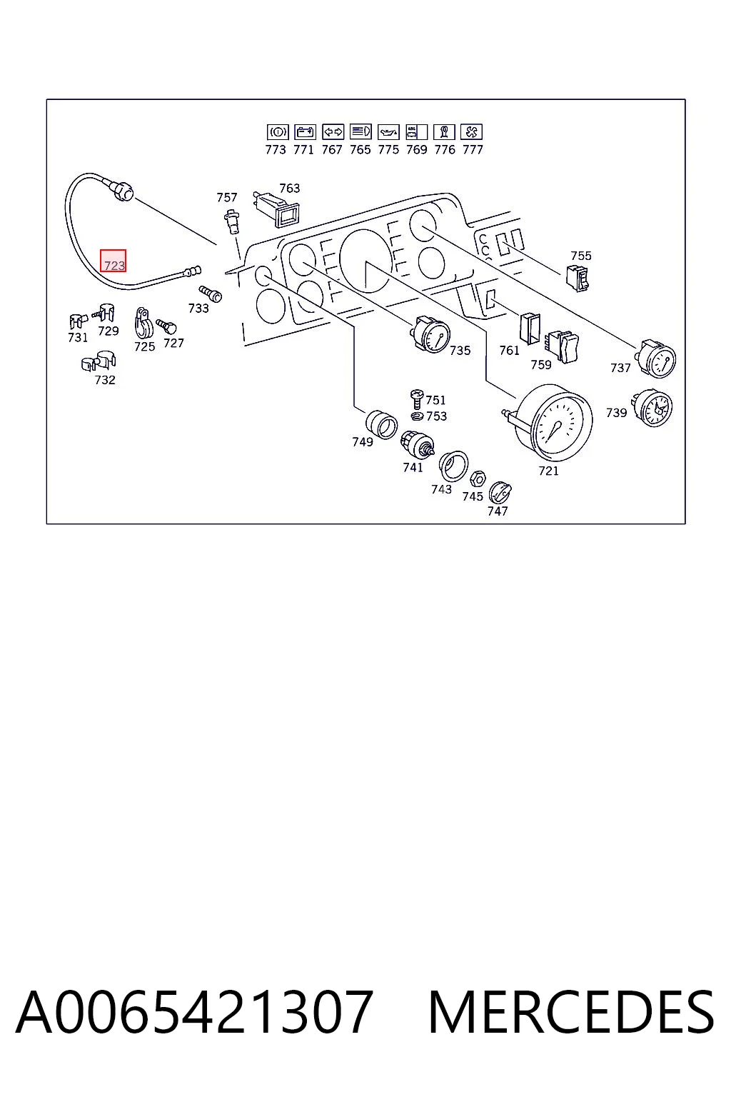 A0065421307 Mercedes