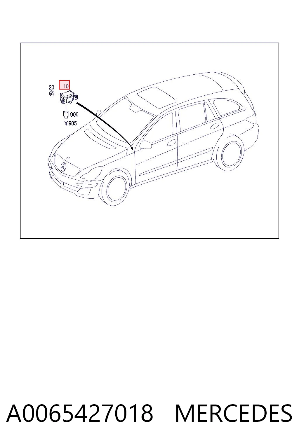A0065427018 Mercedes