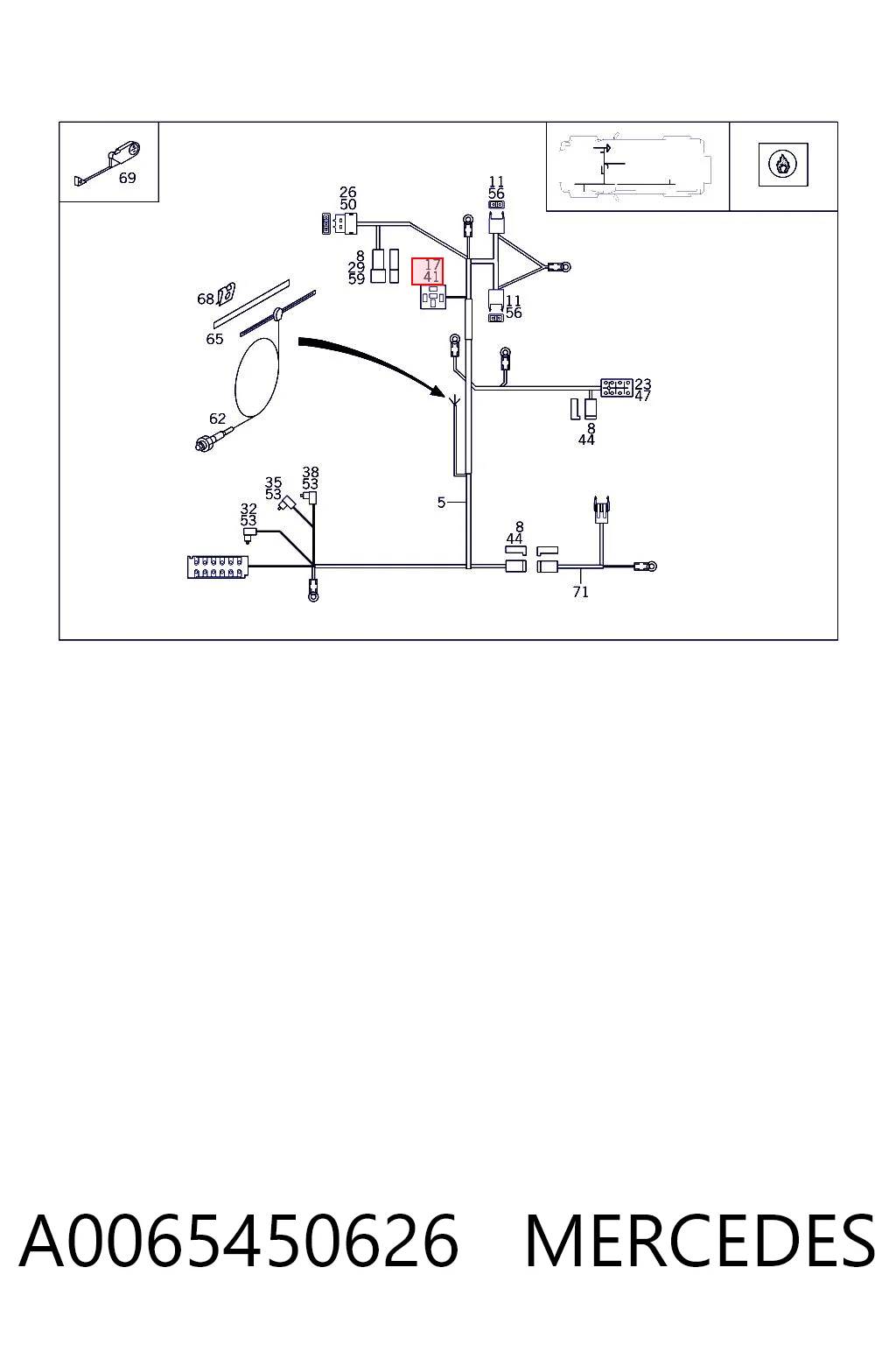 Comprar 7485135189 Renault (RVI) Toma eléctrica del remolque