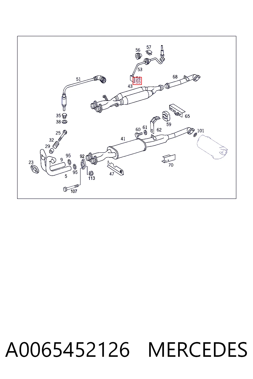 A0065452126 Mercedes