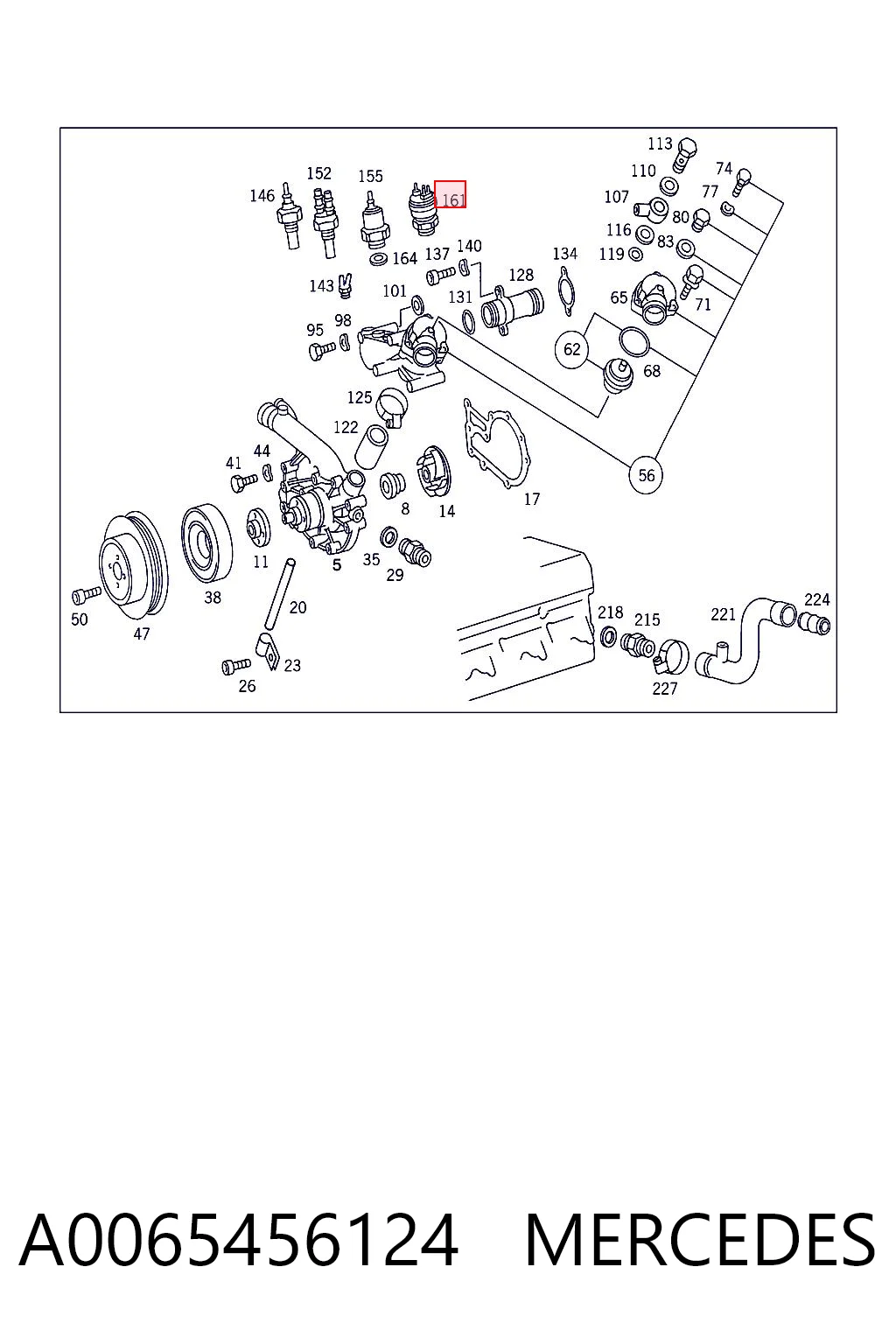 A0065456124 Mercedes