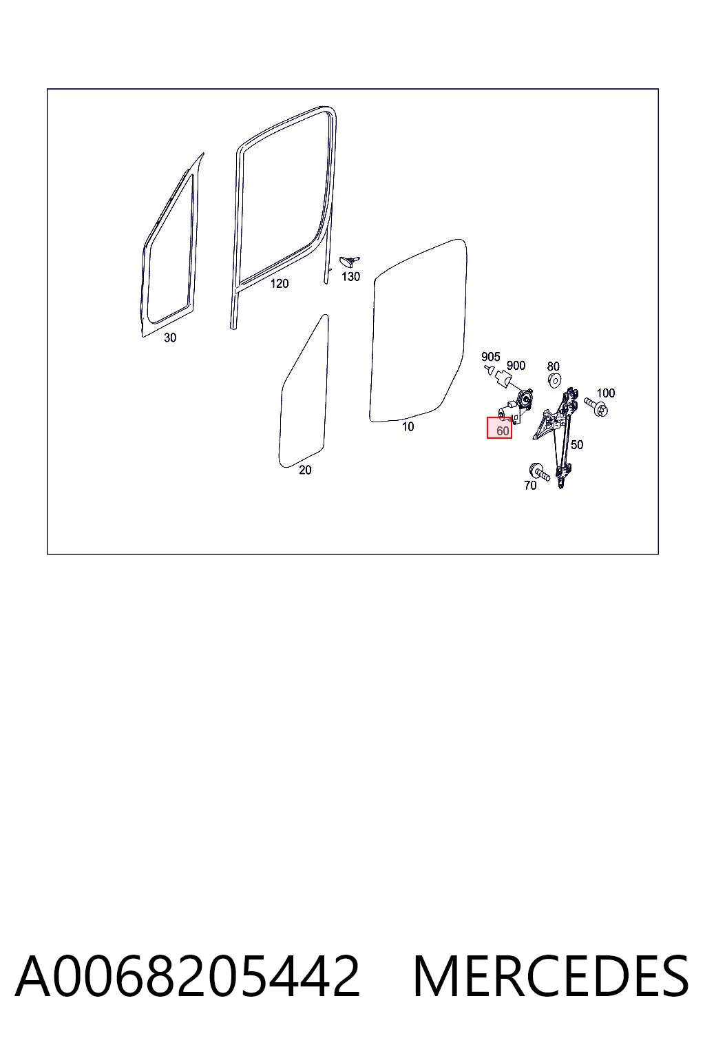 A0068205442 Mercedes