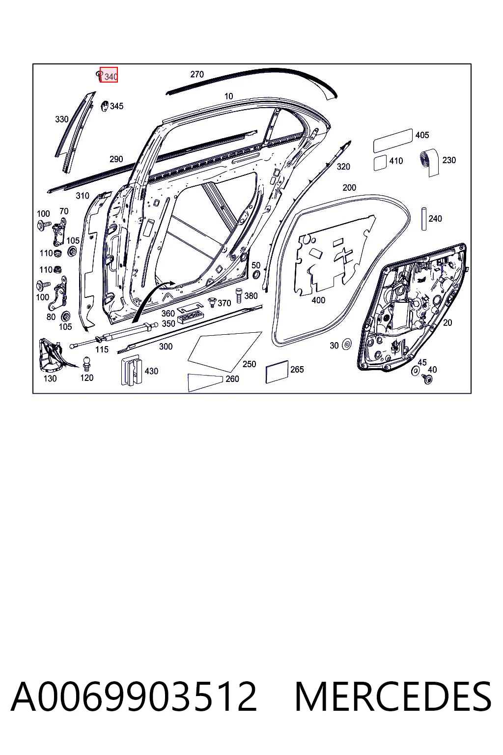 A0069903512 Mercedes