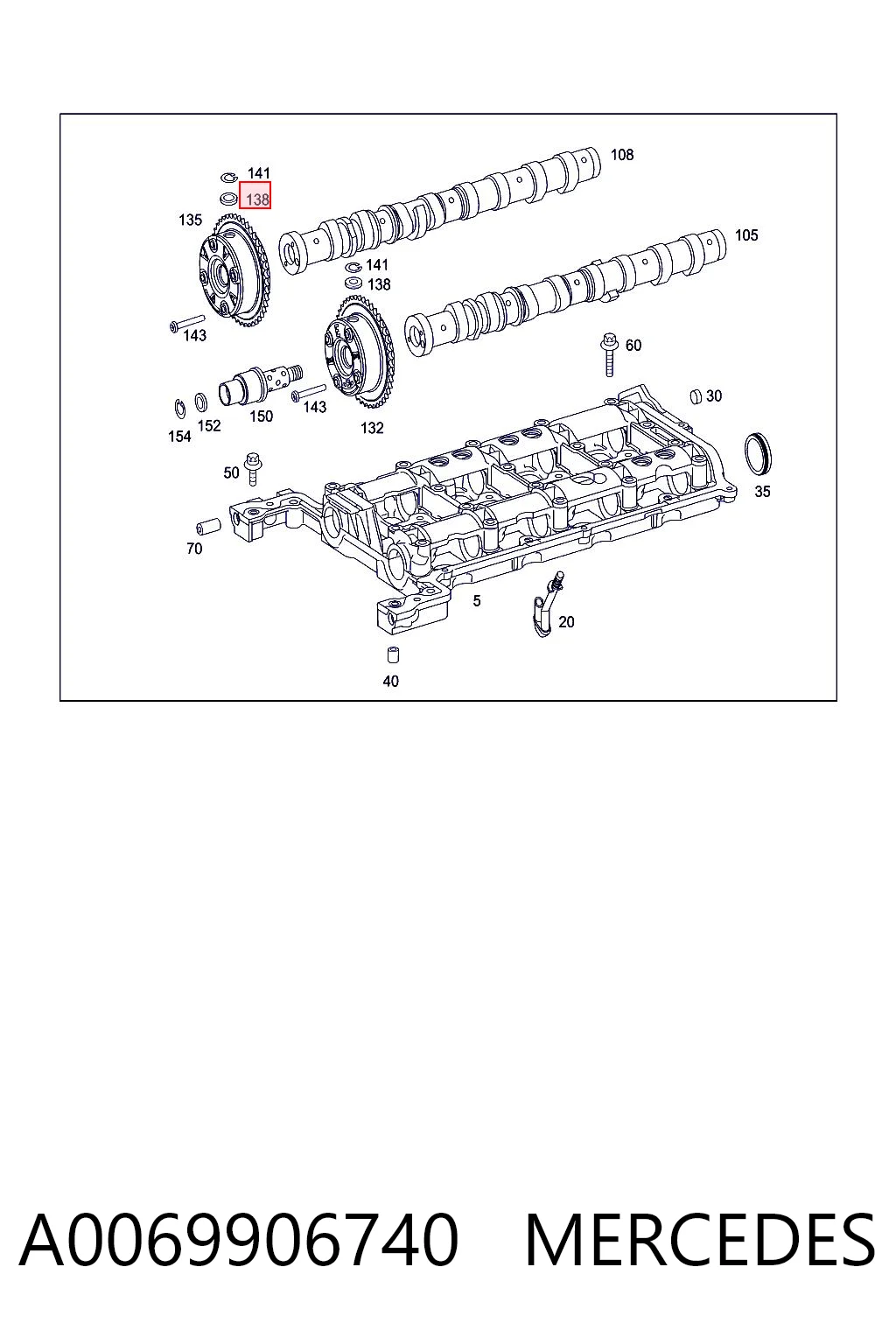 A0069906740 Mercedes