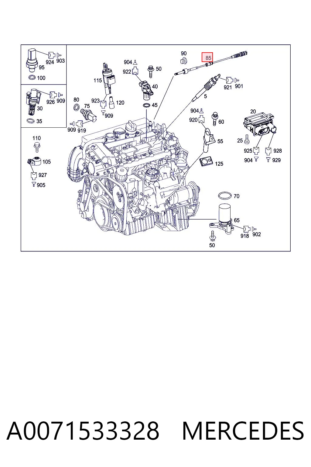 A0071533328 Mercedes