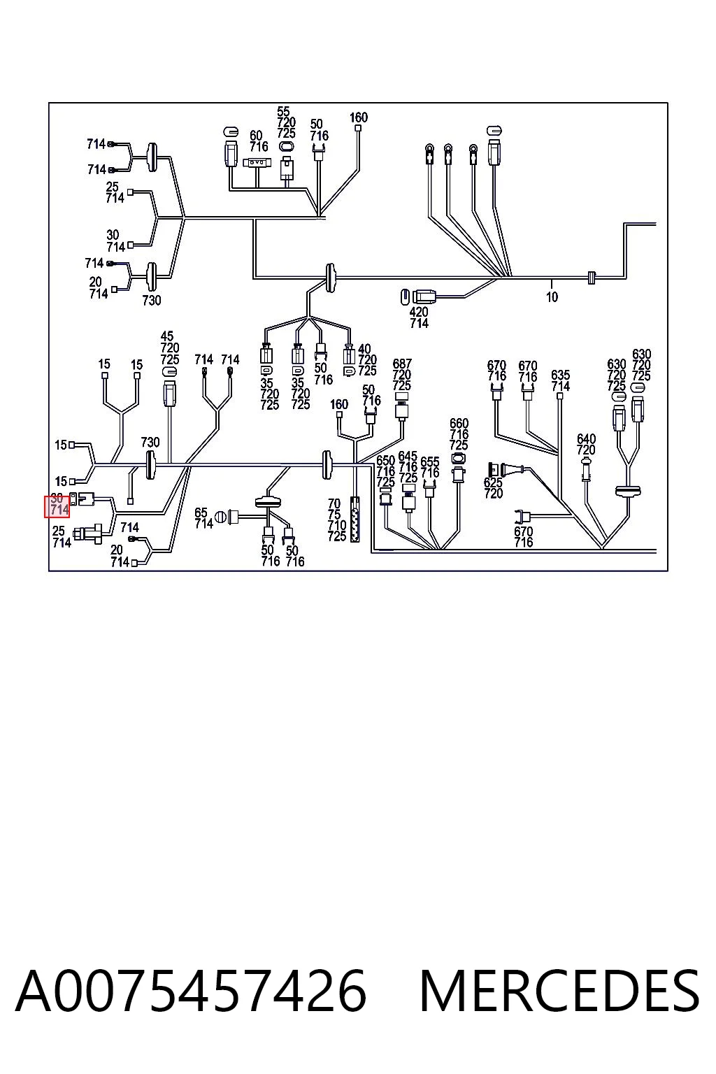 A0075457426 Mercedes