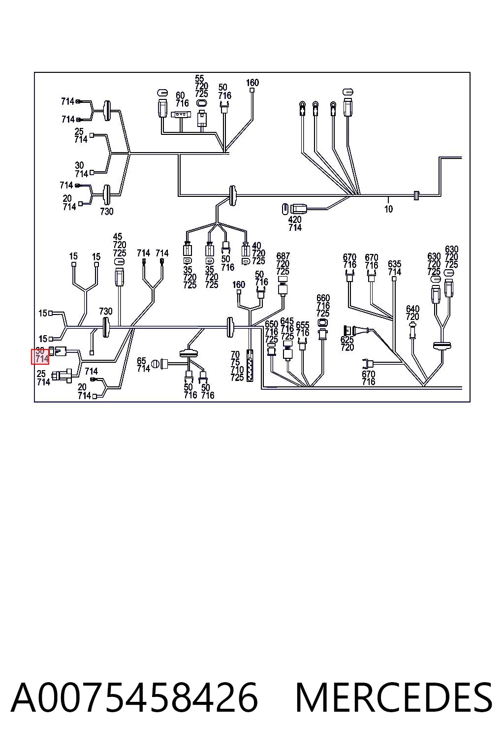 A0075458426 Mercedes