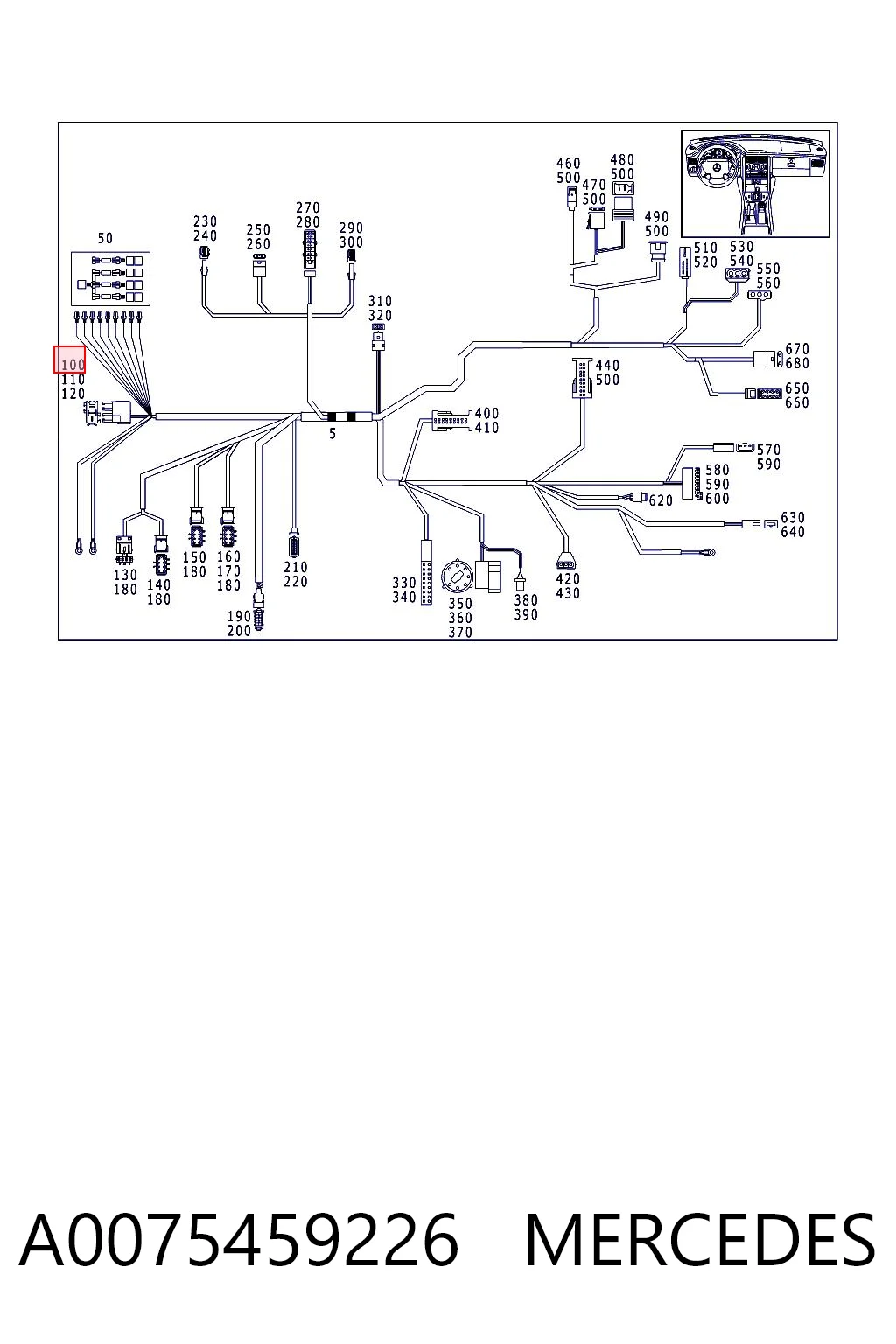 A0075459226 Mercedes