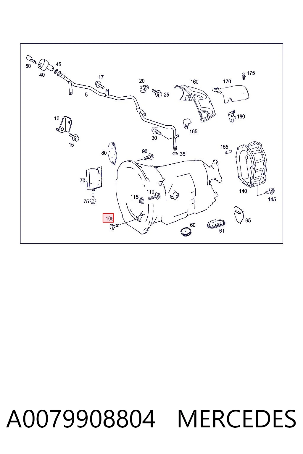 A0079908804 Mercedes