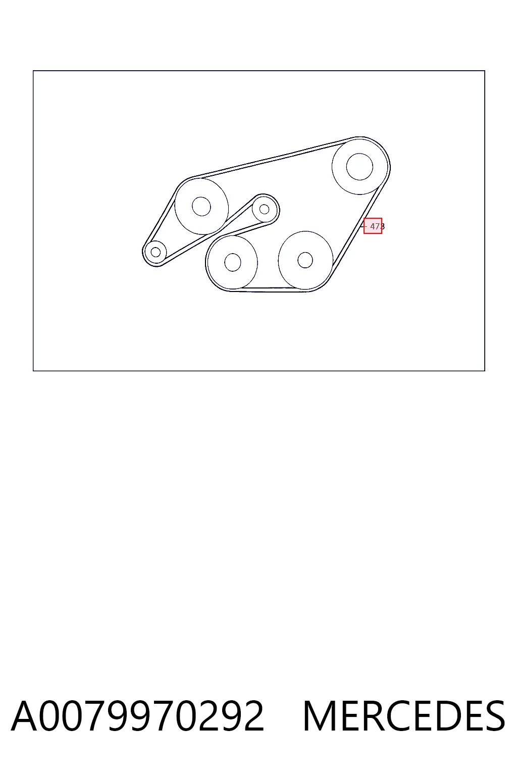 A0079970292 Mercedes