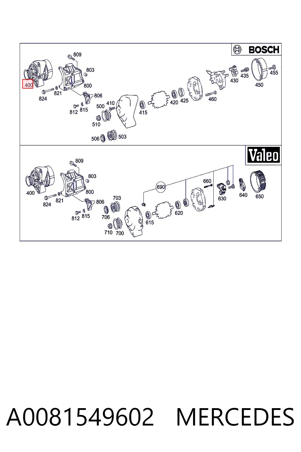 A0081549602 Mercedes