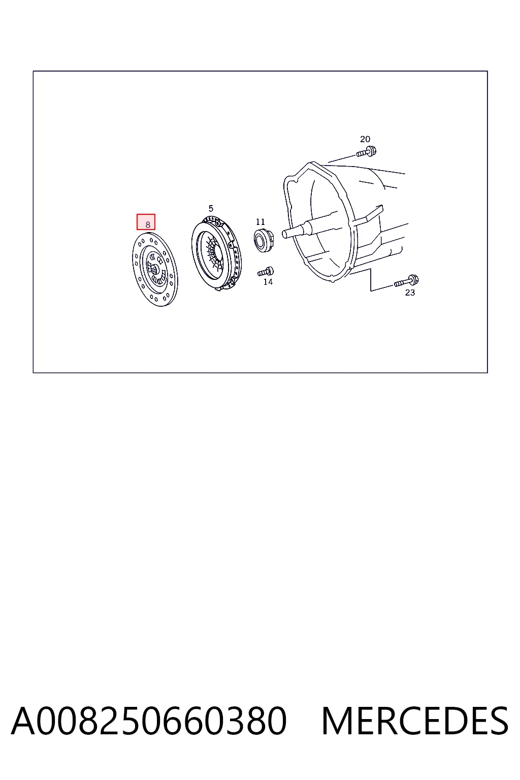 A008250660380 Mercedes