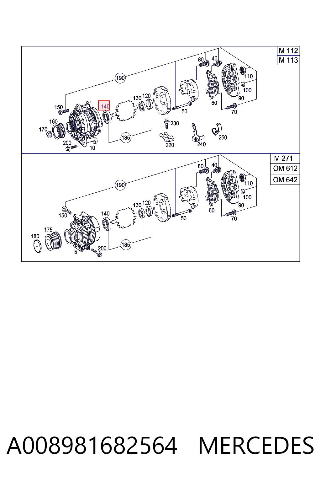 A008981682564 Mercedes