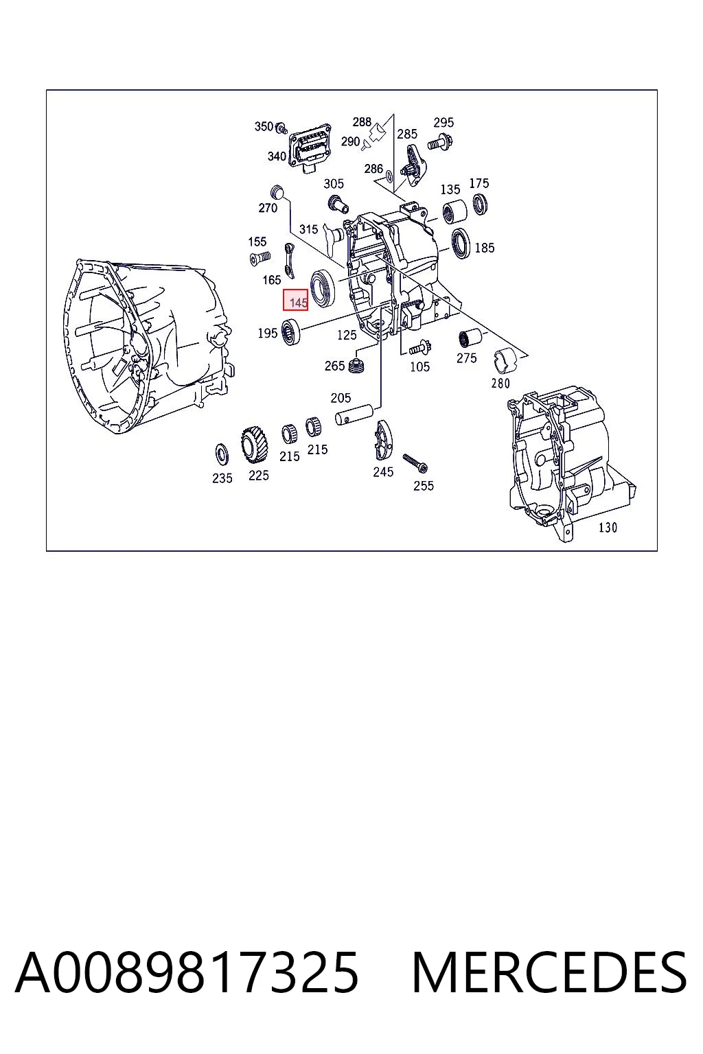 A0089817325 Mercedes