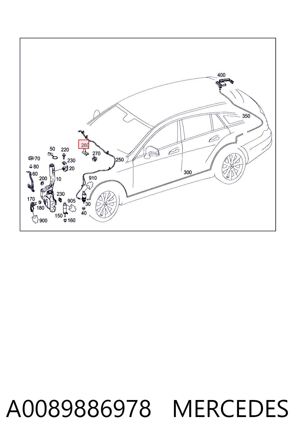 A0089886978 Mercedes