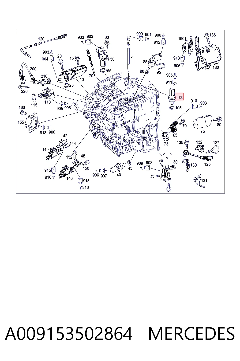 A009153502864 Mercedes
