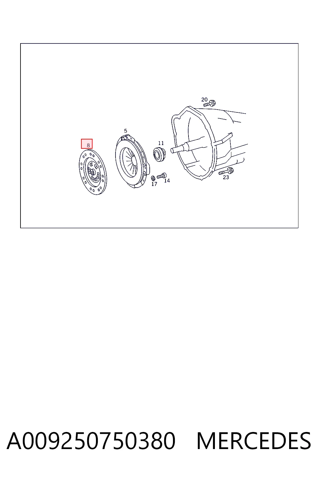A009250750380 Mercedes