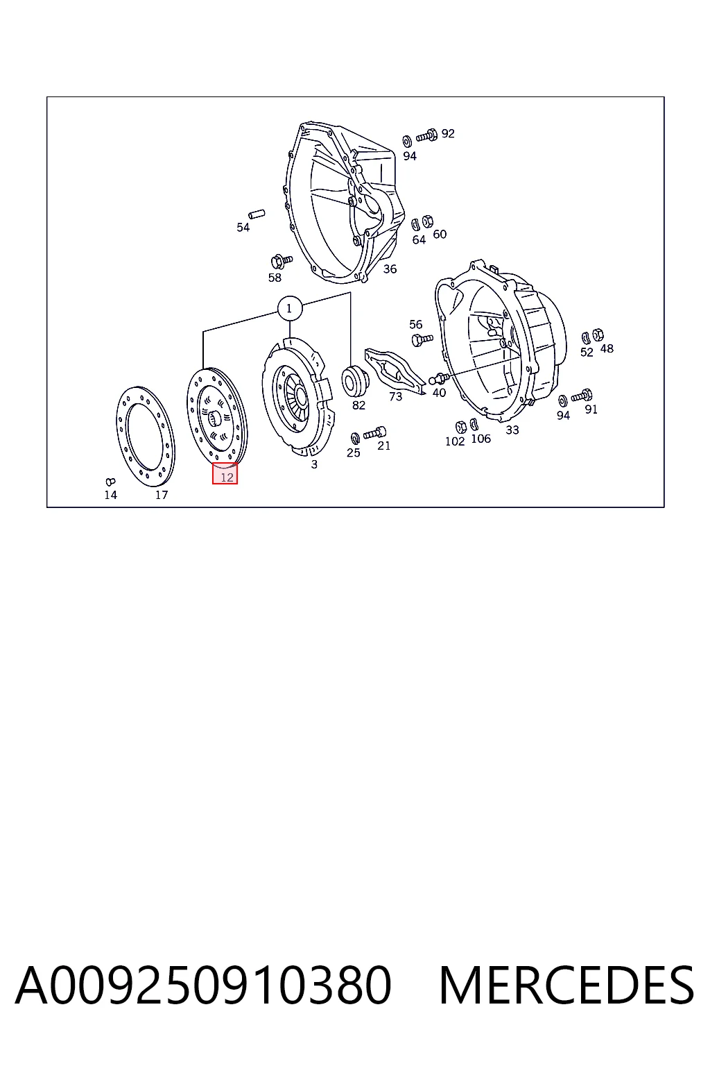 A009250910380 Mercedes