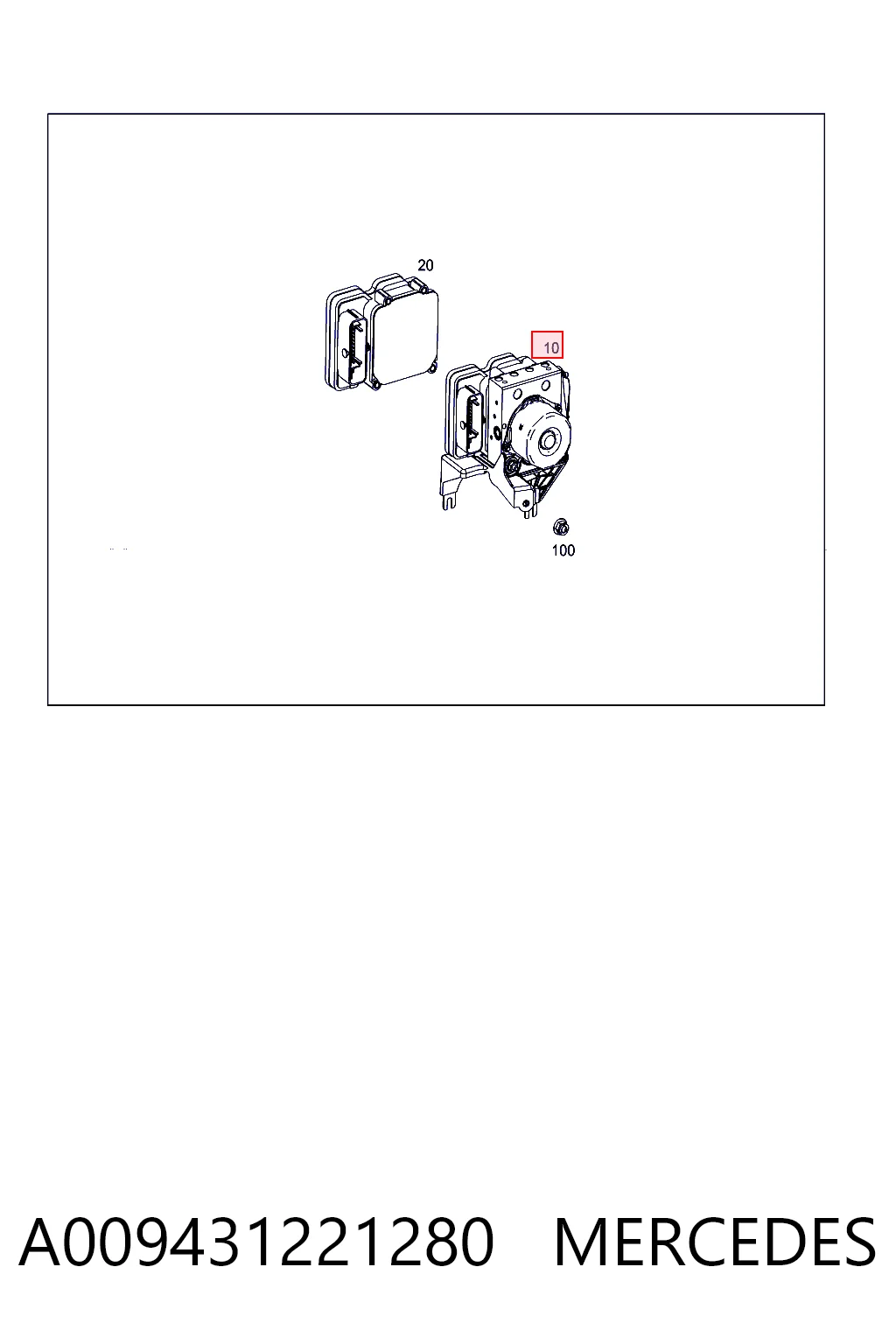 A009431221280 Mercedes