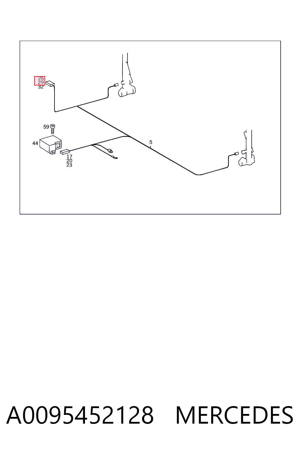 A0095452128 Mercedes