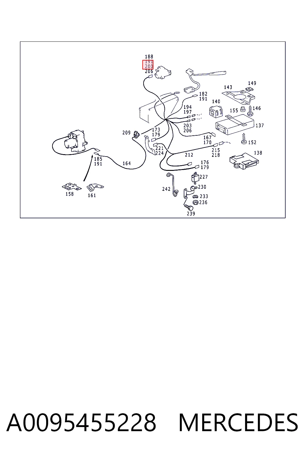 A0095455228 Mercedes