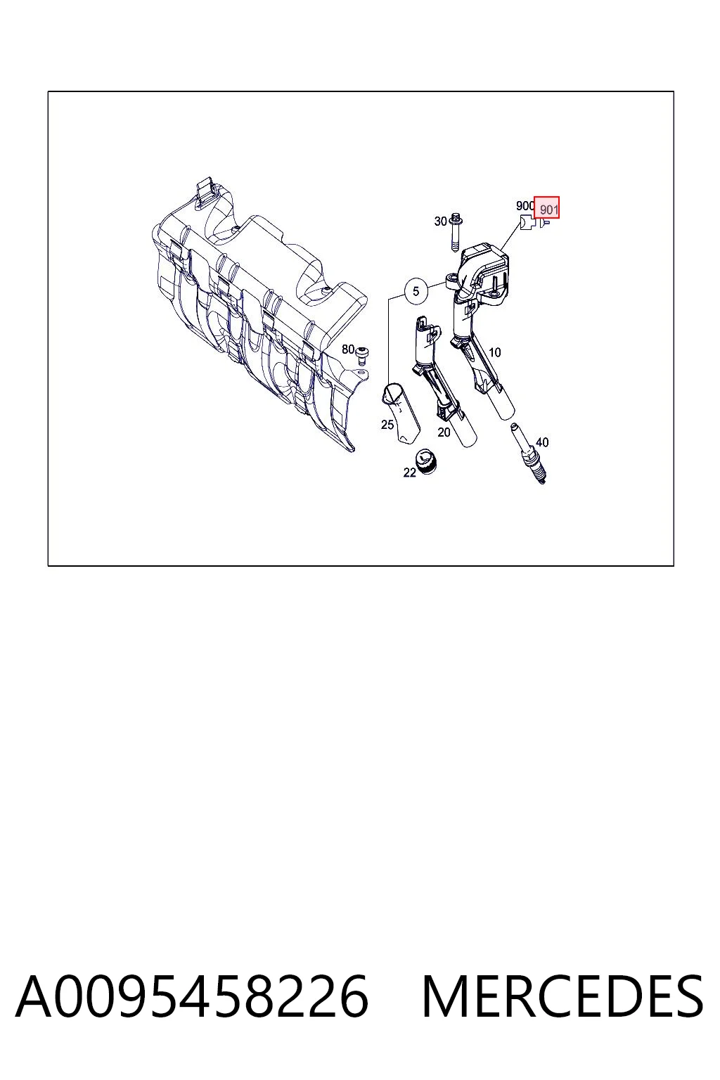 A0095458226 Mercedes