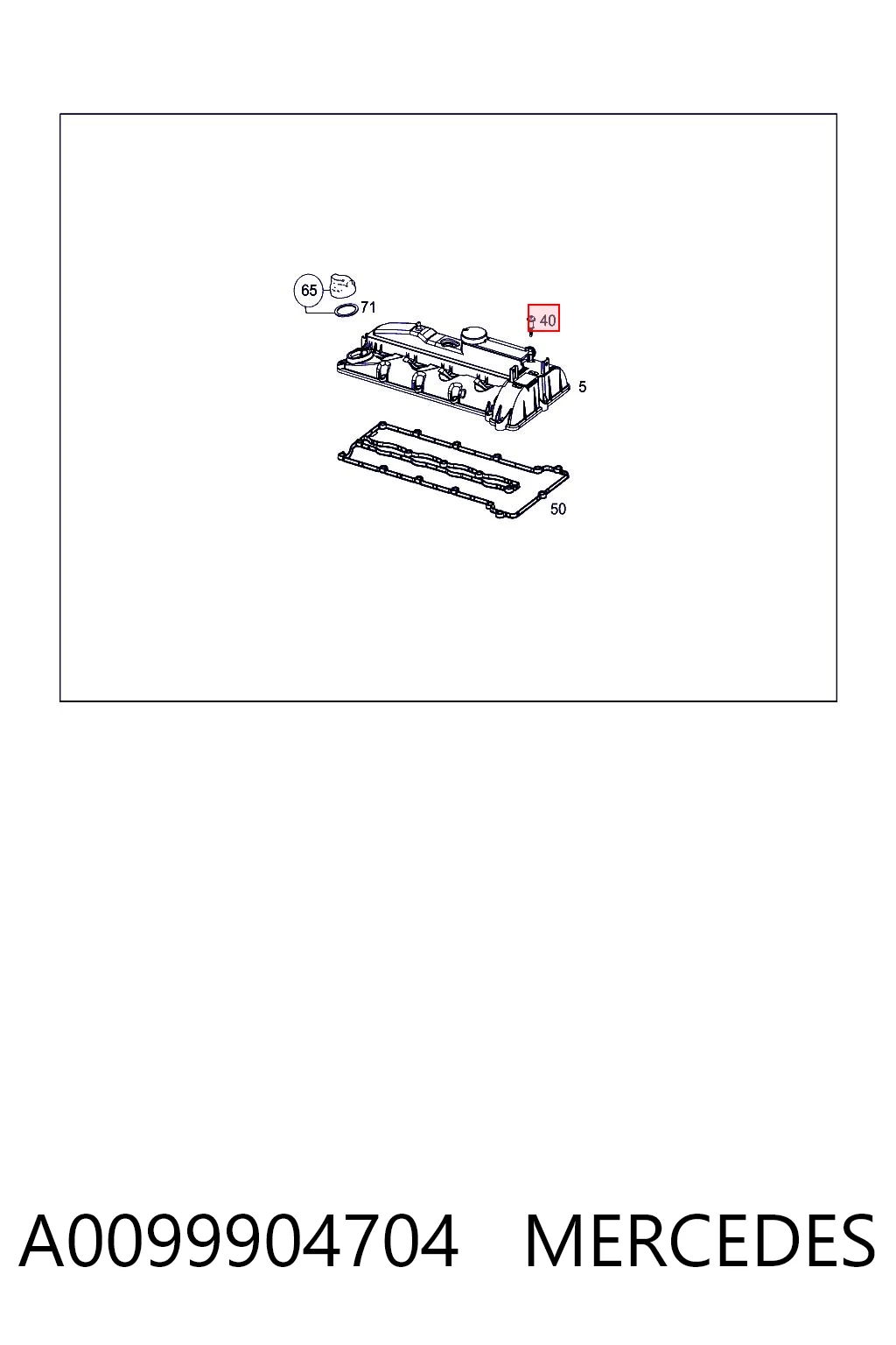 A0099904704 Mercedes