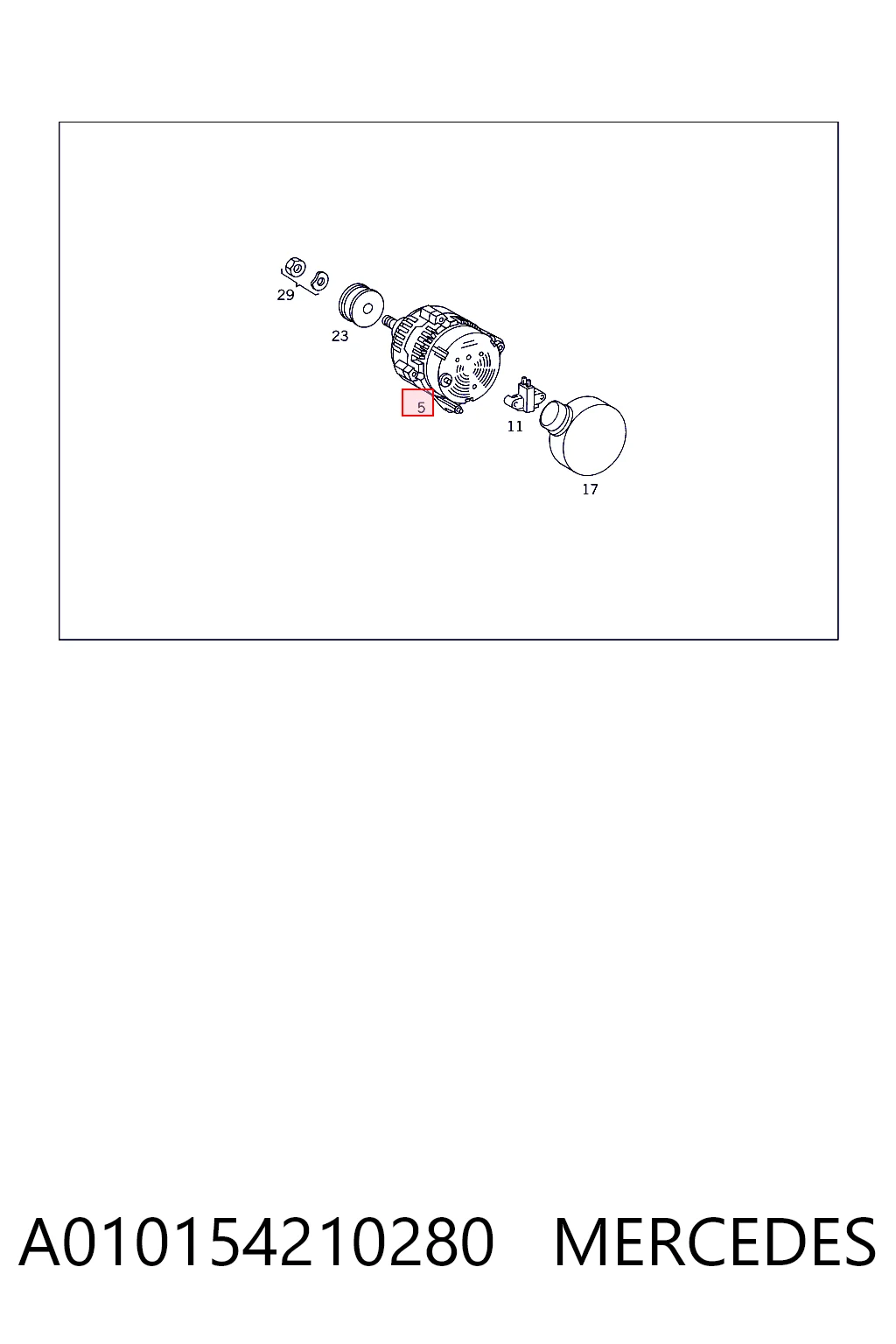A010154210280 Mercedes