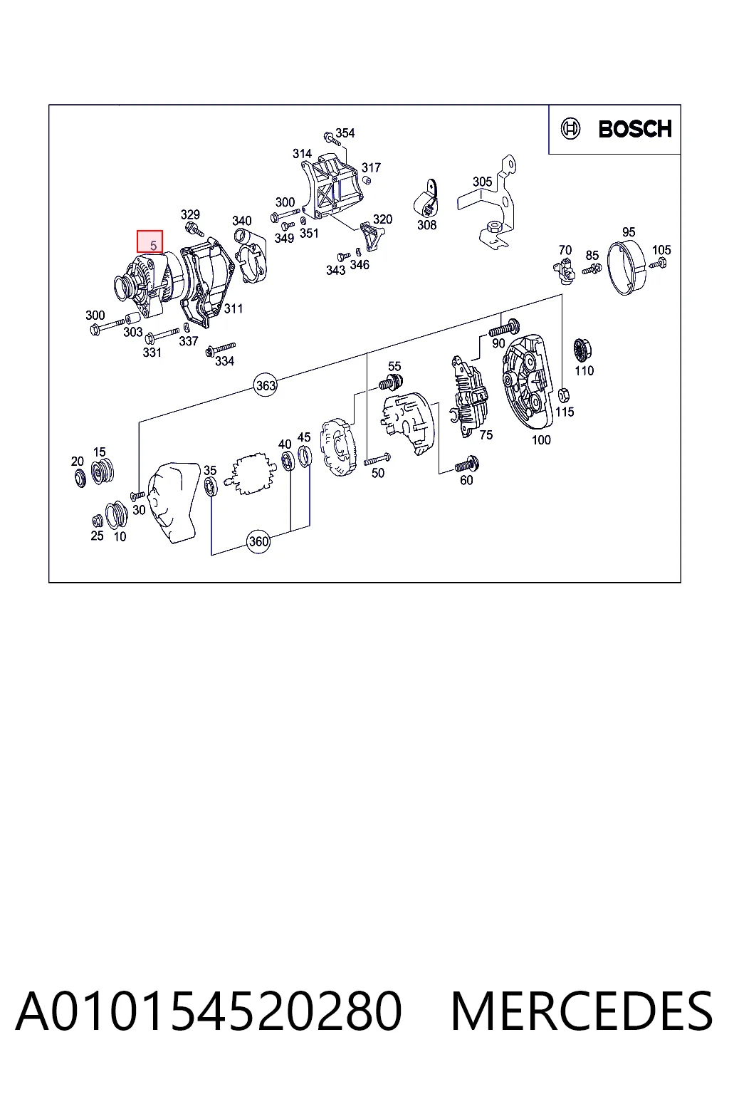 A010154520280 Mercedes